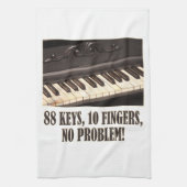 88 Schlüssel, 10 Finger, kein Problem! Küchentuch (Vertikal)
