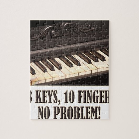 88 Schlüssel, 10 Finger, kein Problem! Puzzle (Vertikal)