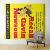 88x104 Recallgavin2020 Tapestry Wandteppich (Beispiel (Horizontal))