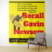 88x104 Recallgavin2020 Tapestry Wandteppich (Beispiel)