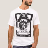 892 Racoon Pirate T-Shirt (Vorderseite)