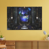 89-123-A9p2 Arsairian 7 Reporting Canvas Print Leinwanddruck (Insitu (Wohnzimmer))