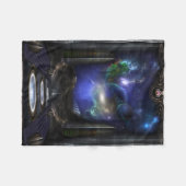 89-123-A9p2 Arsairian 7 Reporting Fleece Blanket (Vorderseite (Horizontal))