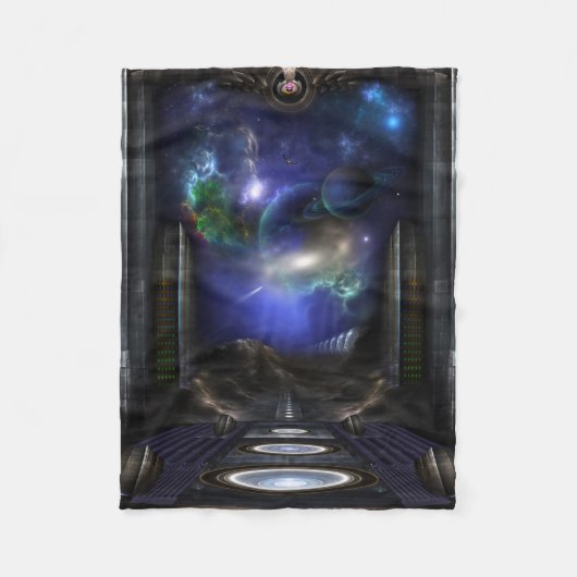 89-123-A9p2 Arsairian 7 Reporting Fleece Blanket (Vorderseite)