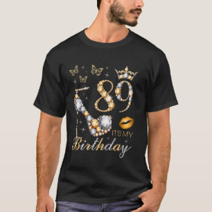 89. Es ist meine Geburtstagsparty 89 Jahre alt 89. T-Shirt