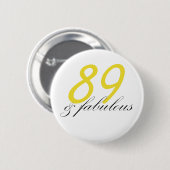 89 & Fabulous Button (Vorne & Hinten)