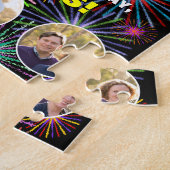 89. Geburtstag: Fun Rainbow #, Individuelle Name + Puzzle (Seite)