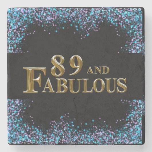 89. Geburtstag Steinuntersetzer (Vorderseite)