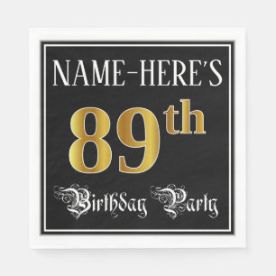 89. Geburtstagsparty - Extravagantes Drehbuch, Imi Serviette