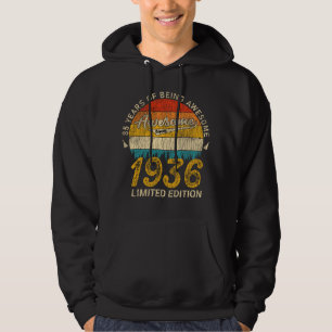 89-jähriger Tag 1936 Phantastisches 89. Geburtstag Hoodie