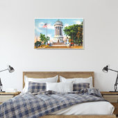 89. St & Riverside Drive Soldiers' Leinwanddruck (Insitu (Schlafzimmer))