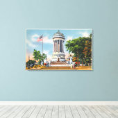 89. St & Riverside Drive Soldiers' Leinwanddruck (Insitu (Holzboden))