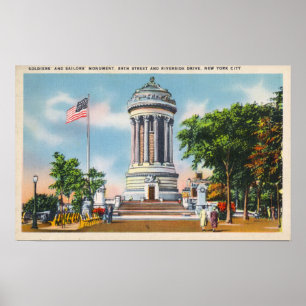 89th St & Riverside Drive Soldiers' Poster