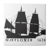 8 1620 Mayflower Fliese (Vorderseite)