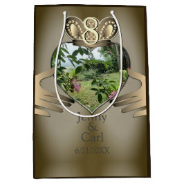 8.19. Hochzeit Foto Jubiläum Claddaugh   Mittlere Geschenktüte