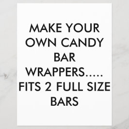 8.1/2 X 11 KANDY-BAR-WRAPPER FLYER