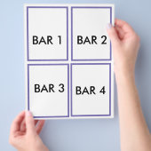 8.1/2 X 11 KANDY-BAR-WRAPPER FLYER (Hand)