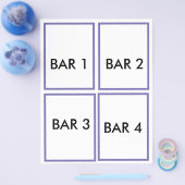 8.1/2 X 11 KANDY-BAR-WRAPPER FLYER (Einzeln)