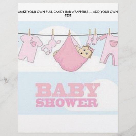 8.1/2 X 11 KANDY-BAR-WRAPPER FLYER (Vorne)