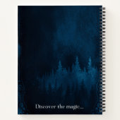 8 1/2" x 11" SpiralNotebook - HF Forest Notizbuch (Rückseite)