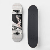 8 1/8" Board Babe Design Skateboard Deck (Vorderseite)