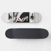 8 1/8" Board Babe Design Skateboard Deck (Horizontal)