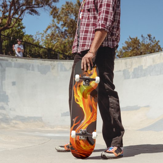 8 1/8" Flame Skateboard (Außenbereich 2)