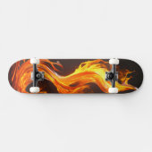8 1/8" Flame Skateboard (Horizontal)
