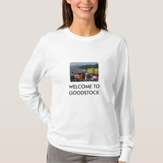 8-28-2010 WILLKOMMEN ZUR GOODSTOCK DAMEN-LANGEN T-Shirt