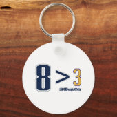 8>3 SCHLÜSSELANHÄNGER (Vorderseite)