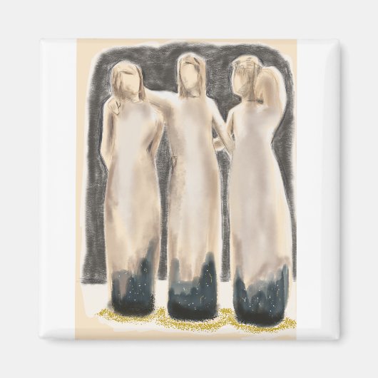 8-3 Schwestern Magnet (Vorne)