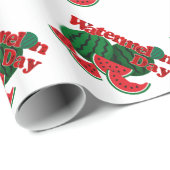 8-3 Watermelon Day Geschenkpapier (Rolleneckpunkt)