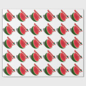 8-3 Watermelon Day Geschenkpapier (Flach)