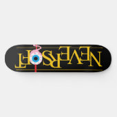8.5 Cartoon Style Neversoft Logo Deck Skateboard (Horizontal)