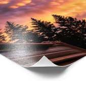 8.5 "x11"-Foto drucken | | Mammatus Cloud Sunset Fotodruck (Ecke)