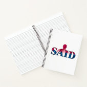 8,5" x 11" Deluxe Spiral Notebook Notizblock (Innenseite)