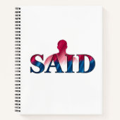 8,5" x 11" Deluxe Spiral Notebook Notizblock (Vorderseite)