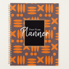 (8,5" x 11"), Hardcover, Black Spiral Planner Planer