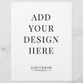 8,5 x 11" Hochzeitszeichen Eigene Printwerbung (Vorderseite)