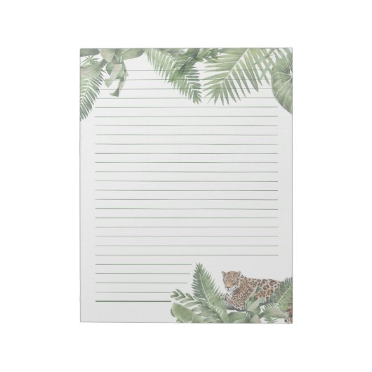 8.5 x 11 Notepad zum Schreiben von Buchstaben Notizblock (Rotiert)