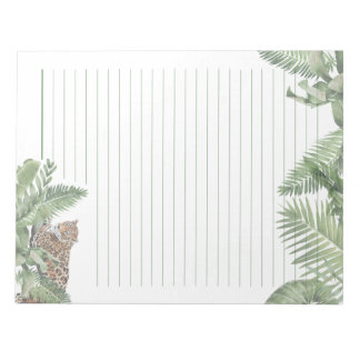 8.5 x 11 Notepad zum Schreiben von Buchstaben Notizblock
