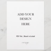 8,5 x 11" Portrait Sheet Printing (Vorderseite)