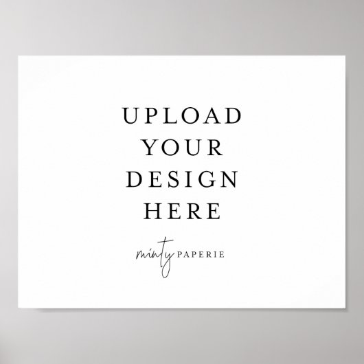 8,5" x 11" Poster - Landschaft (Vorne)