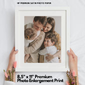 8,5" x 11" Premium-Foto-Erweiterung Print Fotodruck