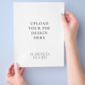 8,5 x 11 Print Flyer (Hand)