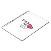 8.5 x 11 Spiral-Notebook Notizblock (Linke Seite)