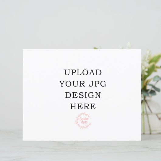 8.5x11 Kartenbestand (Stehend Vorderseite)