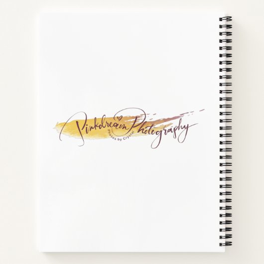 8.5x11-Notebook Notizblock (Rückseite)