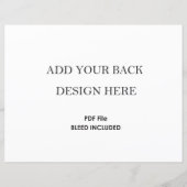 8.5x11" Print _Horizontal Double sided  (Rückseite)