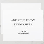 8.5x11" Print _Horizontal Double sided  (Vorne/Hinten)